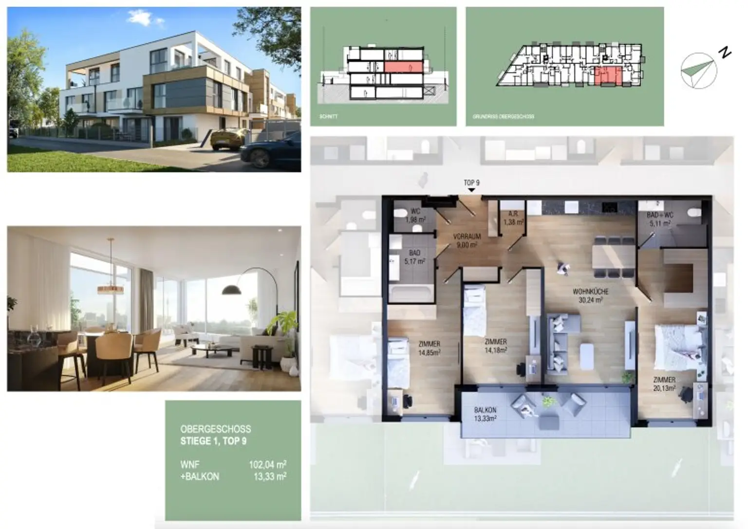 PROVISIONSFREI - NACHHALTIG INVESTIEREN - WÄRMEPUMPE – DECKENKÜHLUNG - KELLER - GARAGE!