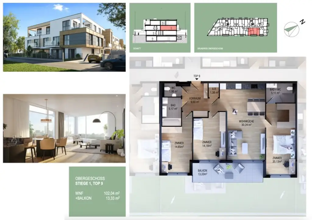 PROVISIONSFREI - NACHHALTIG INVESTIEREN - WÄRMEPUMPE – DECKENKÜHLUNG - KELLER - GARAGE!