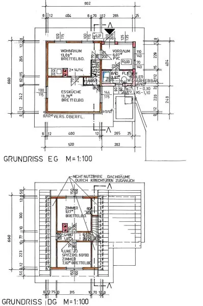 Reizvolles Holzhaus (gedämmt, verputzt) in ruhiger, naturnaher Lage - Neubaupotenzial!