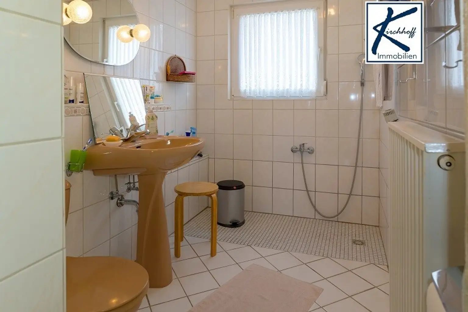 bodentiefe Dusche im Bad