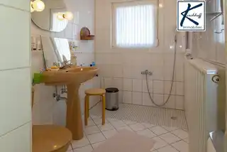 bodentiefe Dusche im Bad