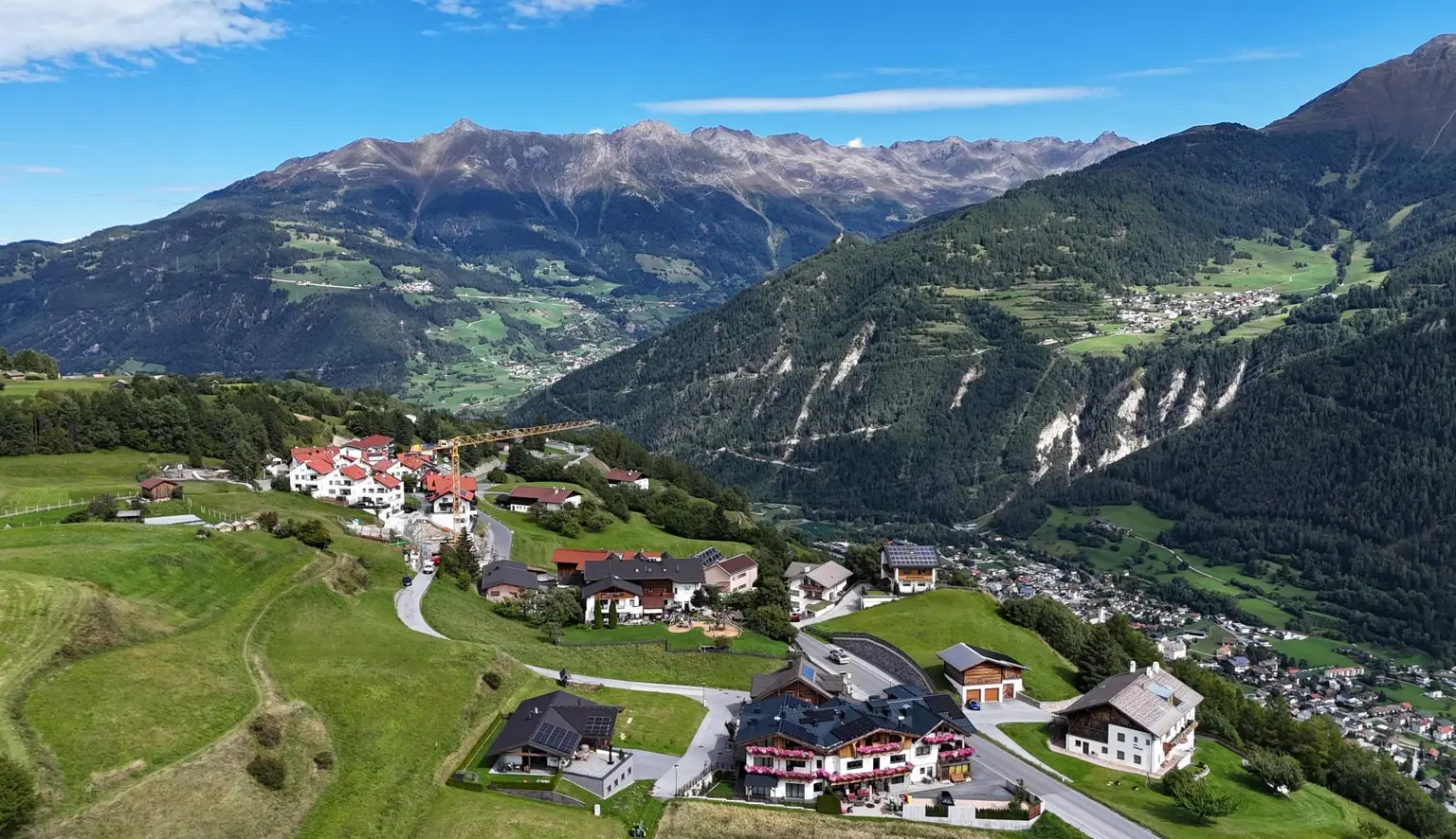 Exklusives Apartmenthaus mit alpinem Flair in den Fisser Höfen!