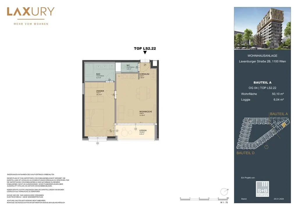 2 room retreat in prime location: Directly at the main train station: Commission-free + Completion in October