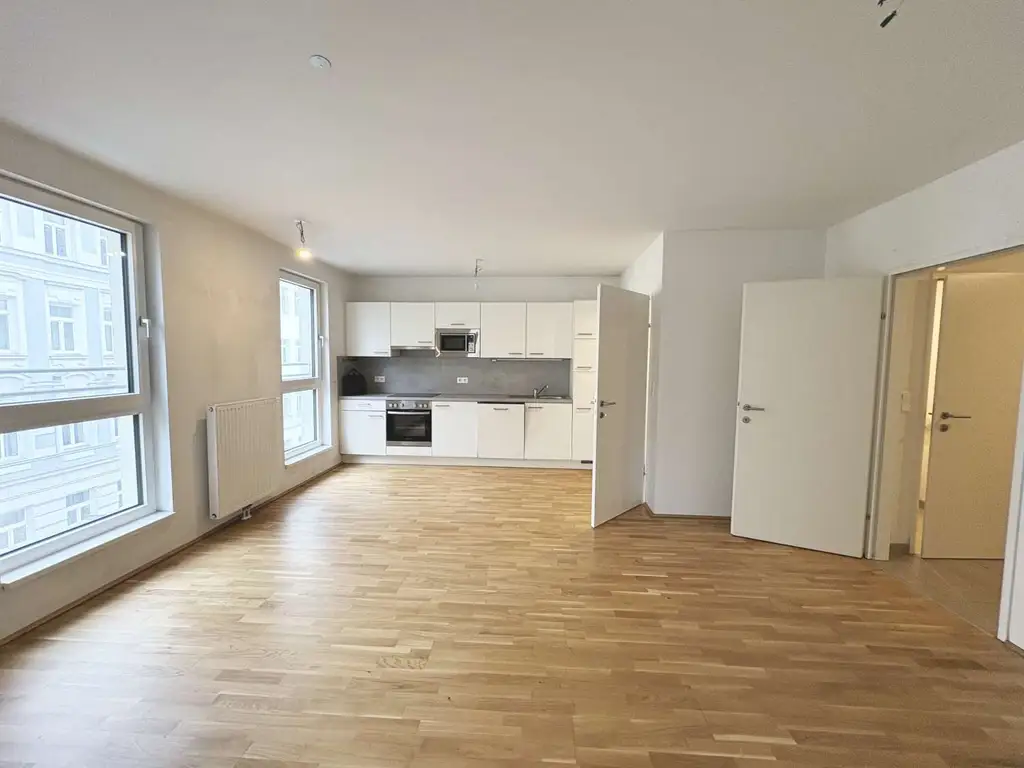 Unbefristeter Mietvertrag - 2-Zimmer-Wohnung 
mit Loggia und top Aufteilung