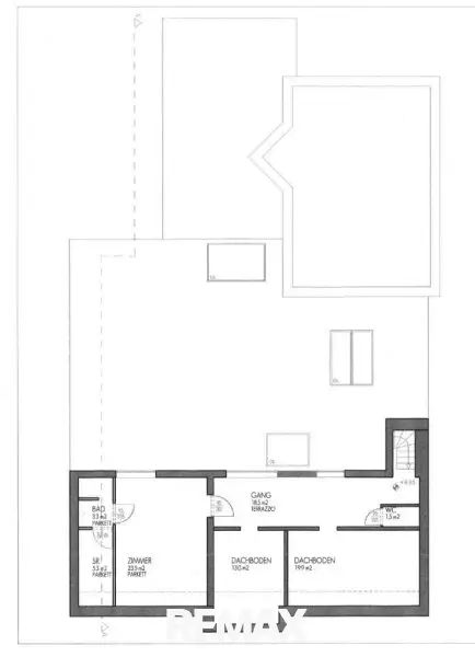 Grundriss Dachgeschoss