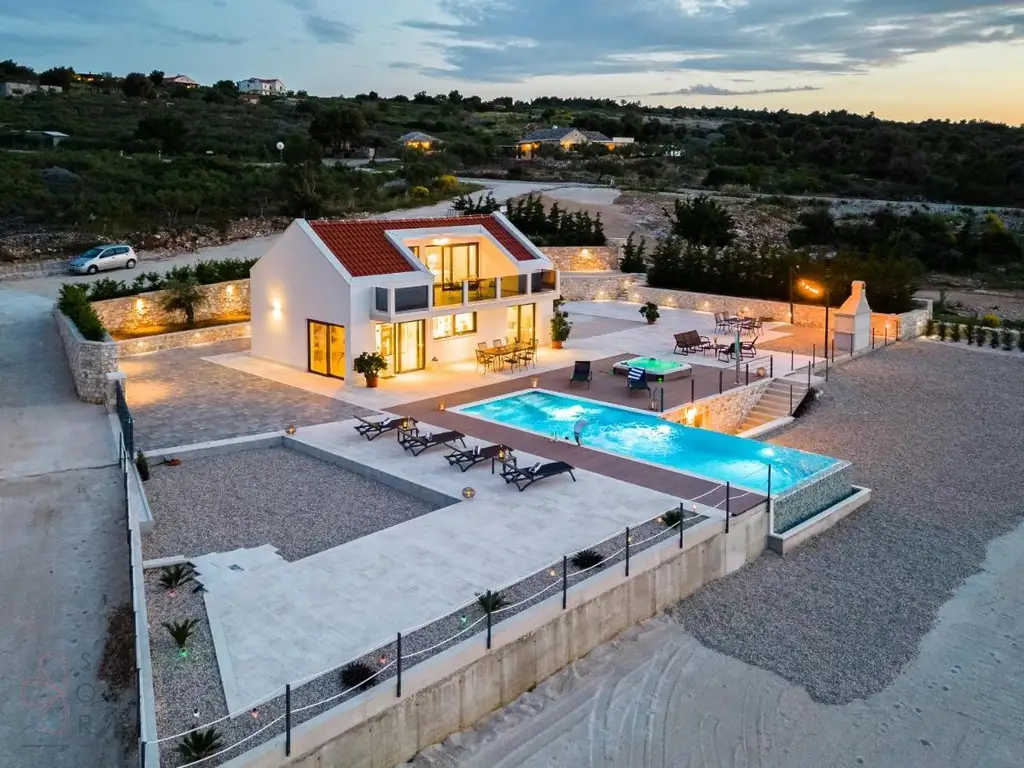 Villenidylle mit Meerblick – Rückzugsort auf der Insel Brač