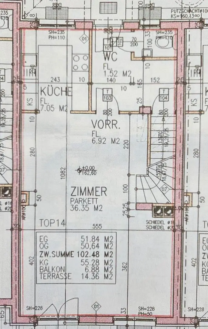 Reihenhaus mit viel Platz!