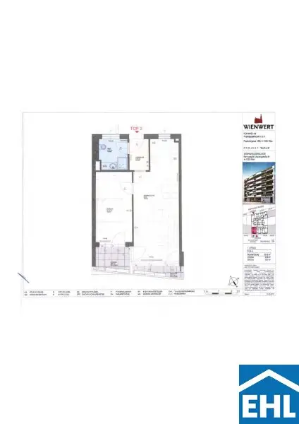 Schöne 2 Zimmer Wohnung mit Balkon in zentraler Lage