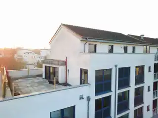 Luftaufnahme der Wohneinheit