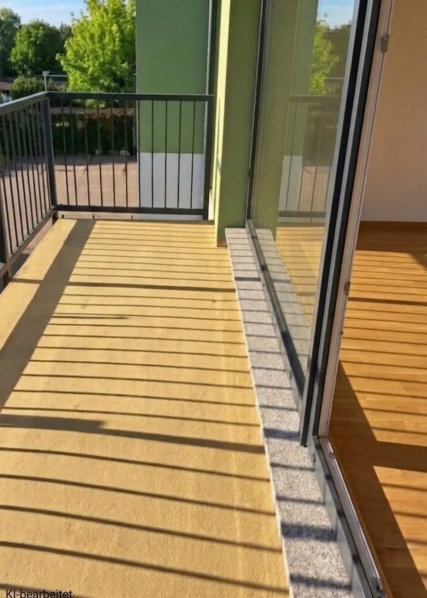 Eigentum statt Miete - Neubau: Ca. 54 m² Wohnung mit Balkon nach Südwesten ausgerichtet