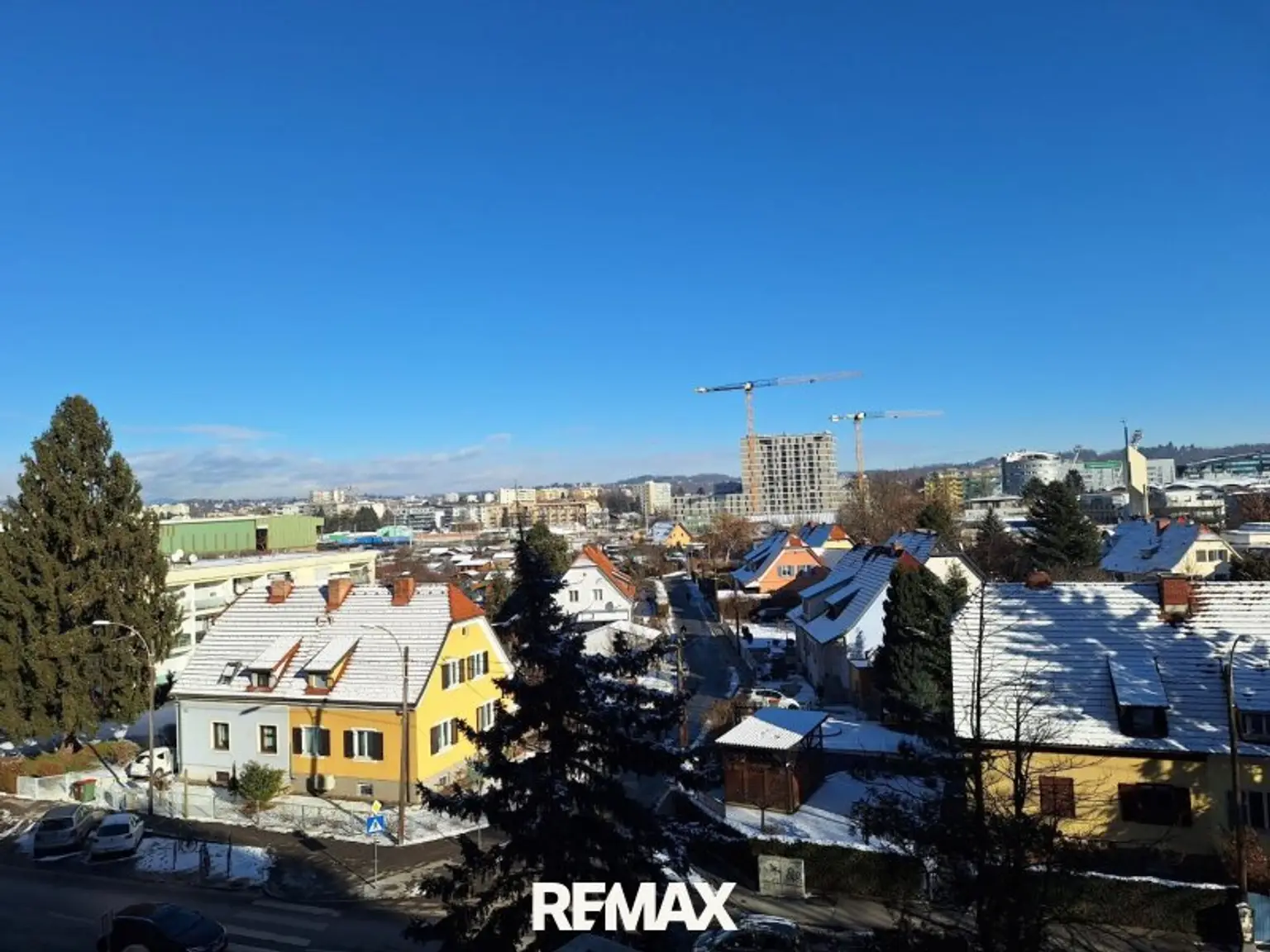 Ausblick vom Ostbalkon