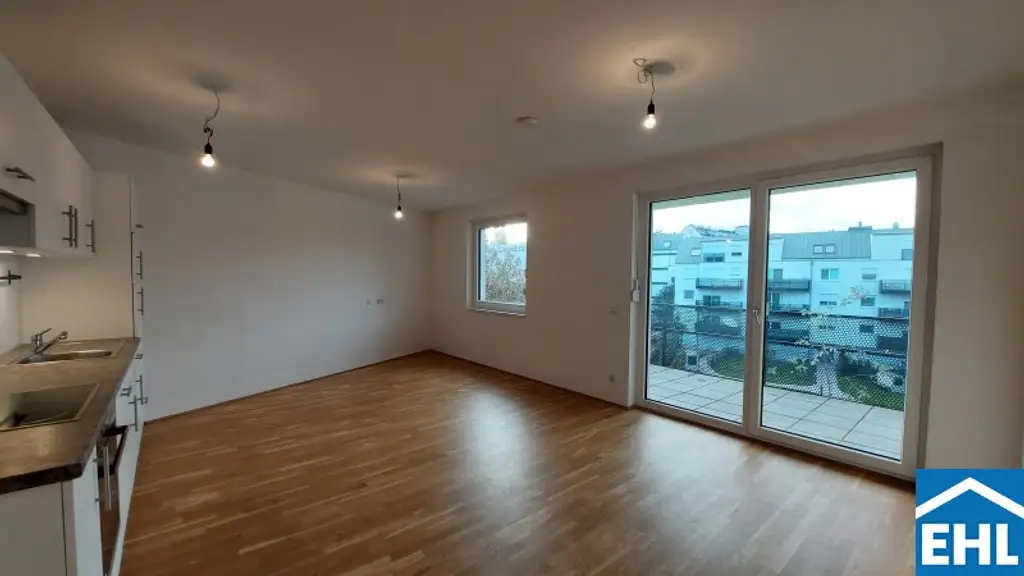 3-Zimmer-Wohnung mit 10m² großen Balkon & sehr guter Infrastruktur nahe der Donauinsel