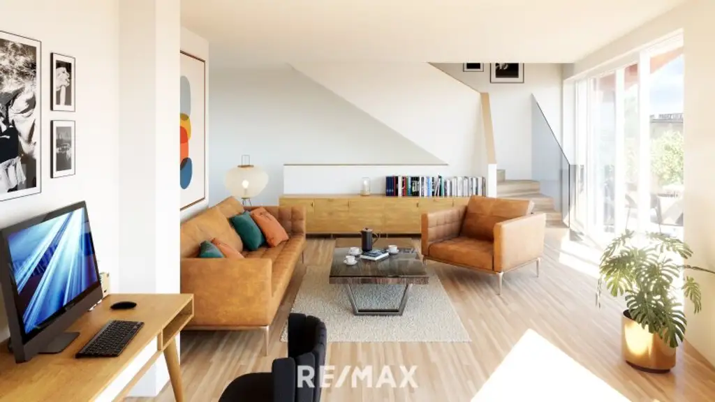 Erstbezug-Doppelhaushälften in Schwechat mit Luxus-Ausstattung und Panoramablick über den Felmeyergarten. Grünruhelage mit sehr guter Infrastruktur in Gehweite