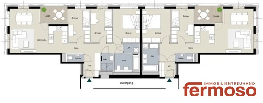 Ein einzigartiges Wohnensemble – so selten, dass es kein zweites gibt: 2 Einheiten oder eine große Luxus-Einheit