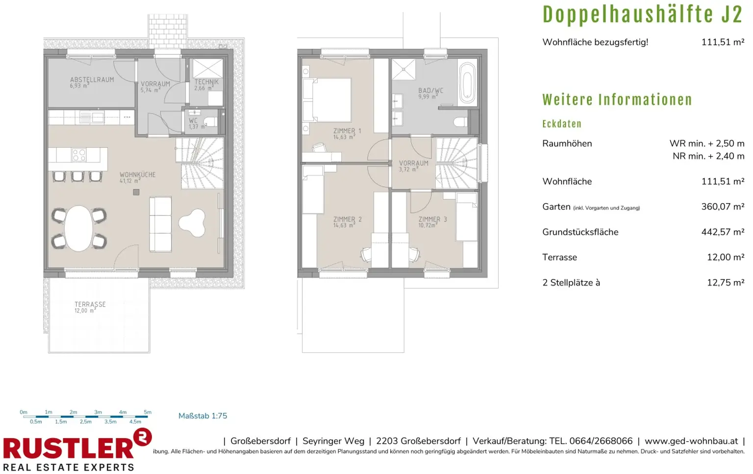 Wohnen vor den Toren Wiens – nachhaltig, modern & PROVISIONSFREI
*** Bezug 4. Quartal 2026 ***