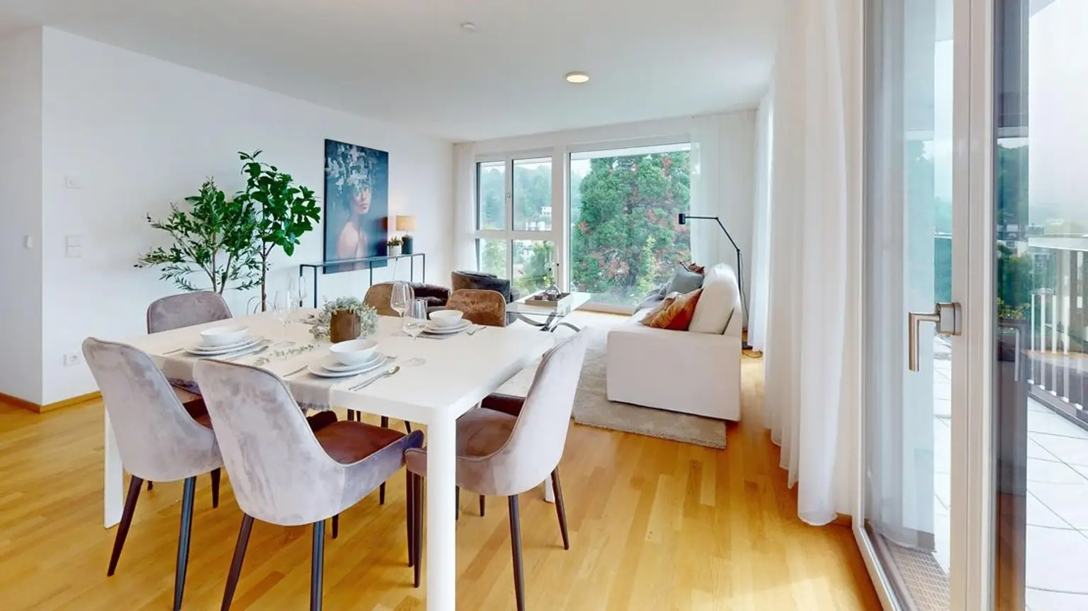 A44 | ++ GRÜNES GLÜCK in GLANZING ++ VIER Zimmer Familienidylle mit GARTEN | Prima Service Immobilien