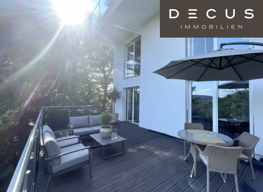 EINFAMILIENHAUS IM GRÜNEN - WALDIDYLLE IN WIEN - TERRASSEN GARTEN STELLPLATZ