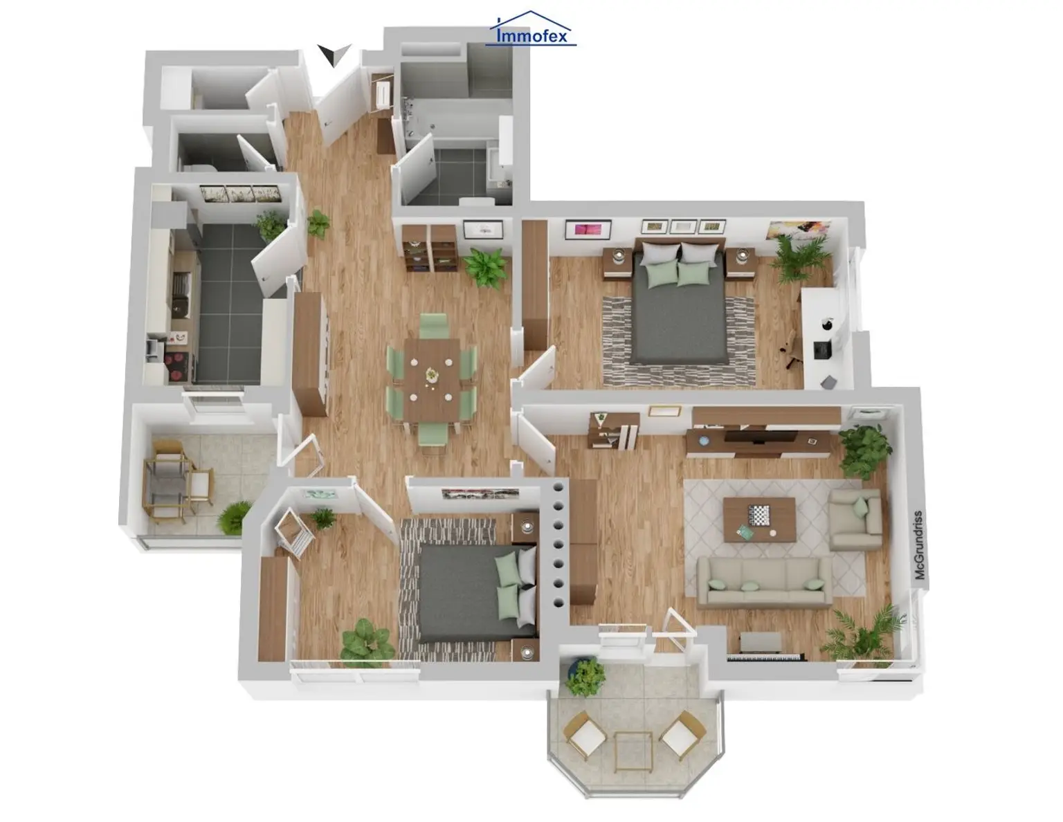 Modernisierte 3-Zimmer Wohnung in Wörgl