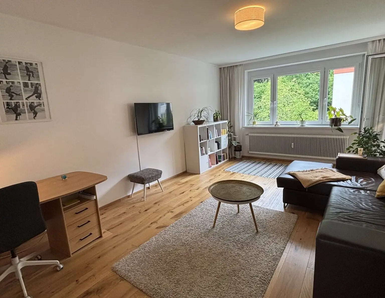 Absolute Ruhelage "Wohnung mit Terrasse und Blick ins Grün" am Berliner Ring - LKH Nähe