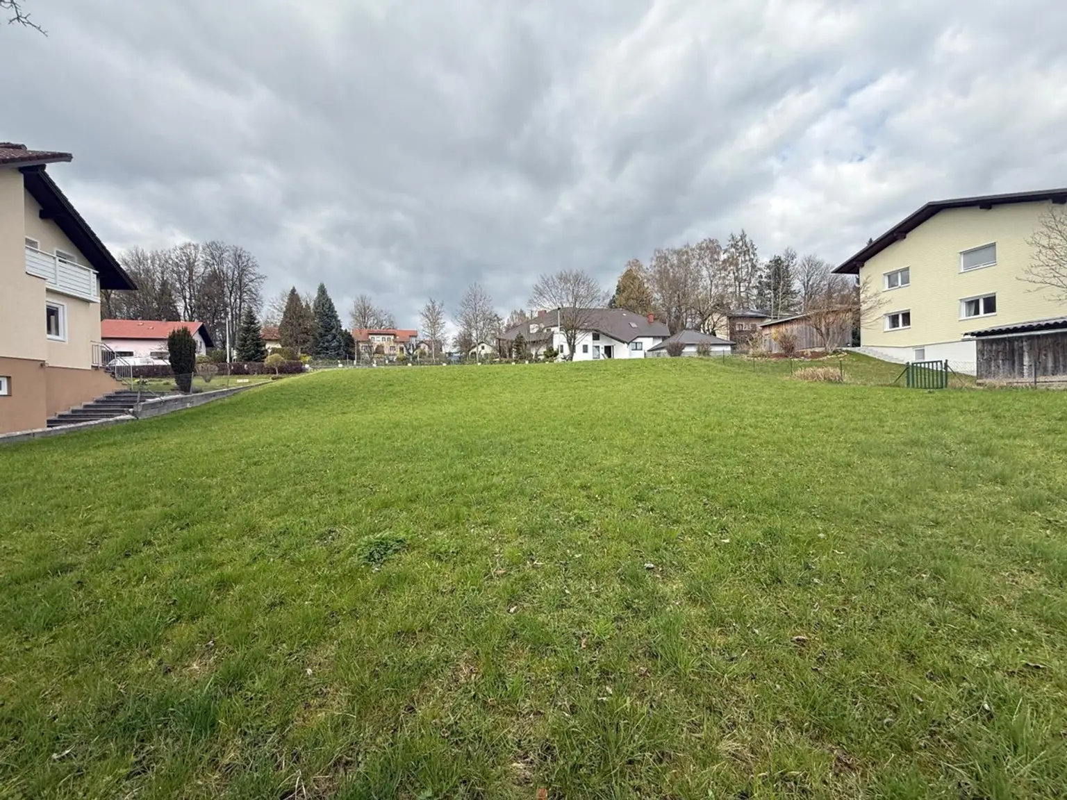 Grundstück Richtung Norden