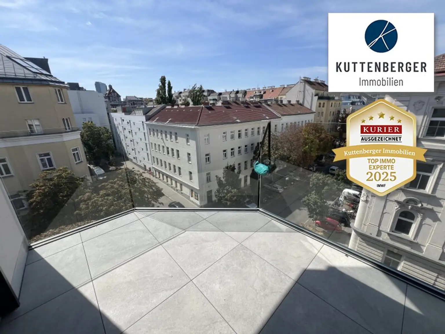 *Superprojekt: ''Über den Baumwipfeln" TOP 49 MIT ZWEI TRAUMHAFTEN WEST-LOGGIEN