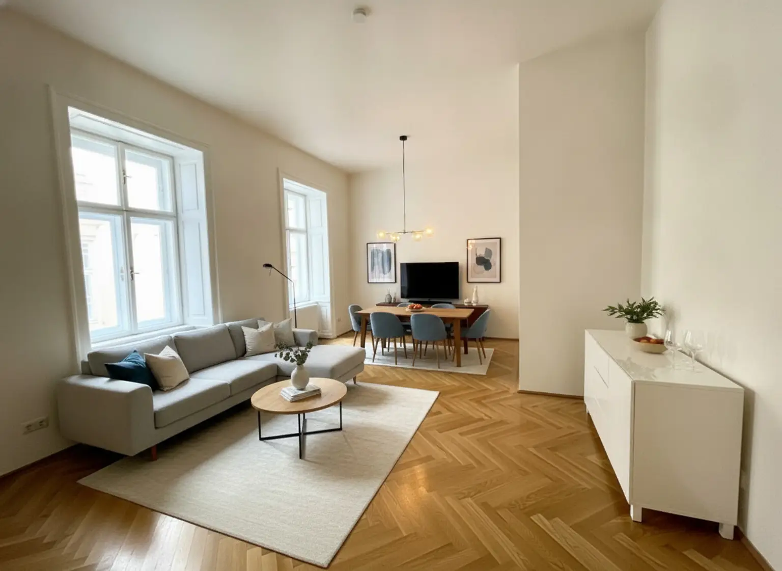 UNBEFRISTET: Top-Lage beim Stephansplatz: Klimatisierte, ruhige Altbauwohnung im stilvollen Haus / Prime location near Stephansplatz: air-conditioned, charming apartment