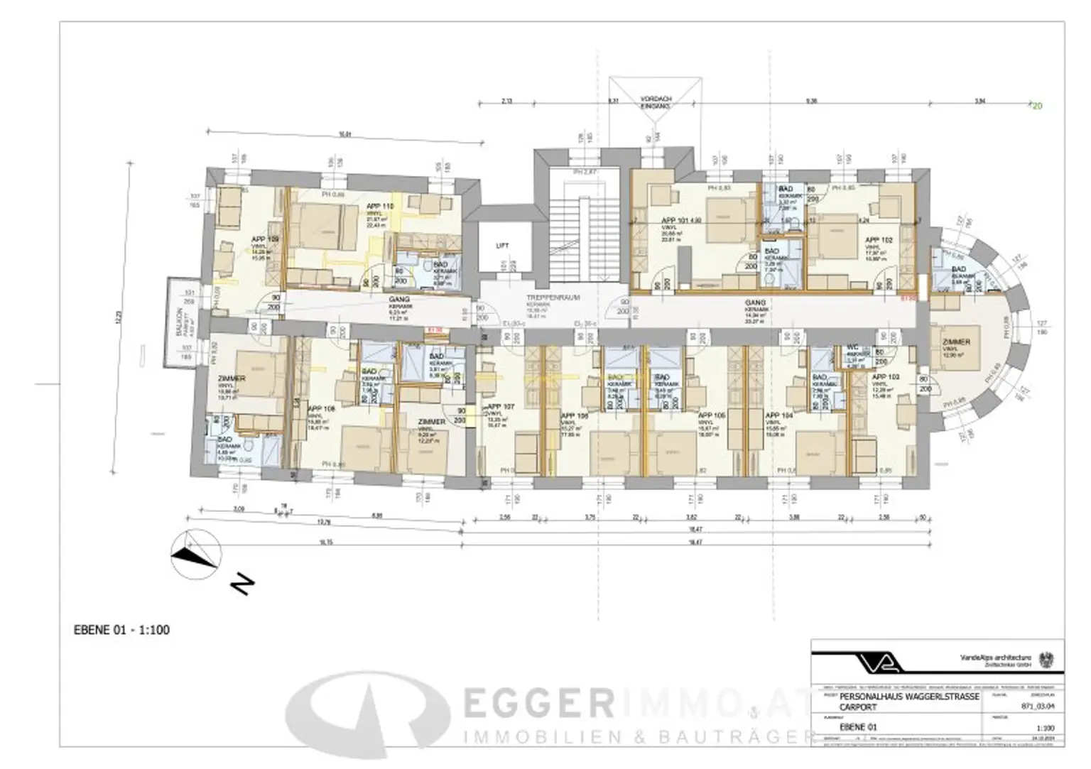 Fully Renovated Starter Apartments / Employee Apartments in the Center of Bad Gastein for Rent