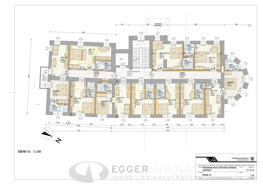 Fully Renovated Starter Apartments / Employee Apartments in the Center of Bad Gastein for Rent