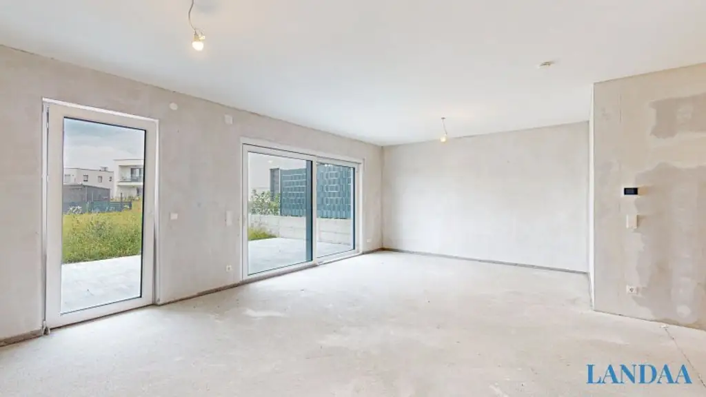 !PARNDORF! +FAMILIENTRAUM++ Moderne Doppelhaushälfte mit Garten – wenige Schritte zum See!