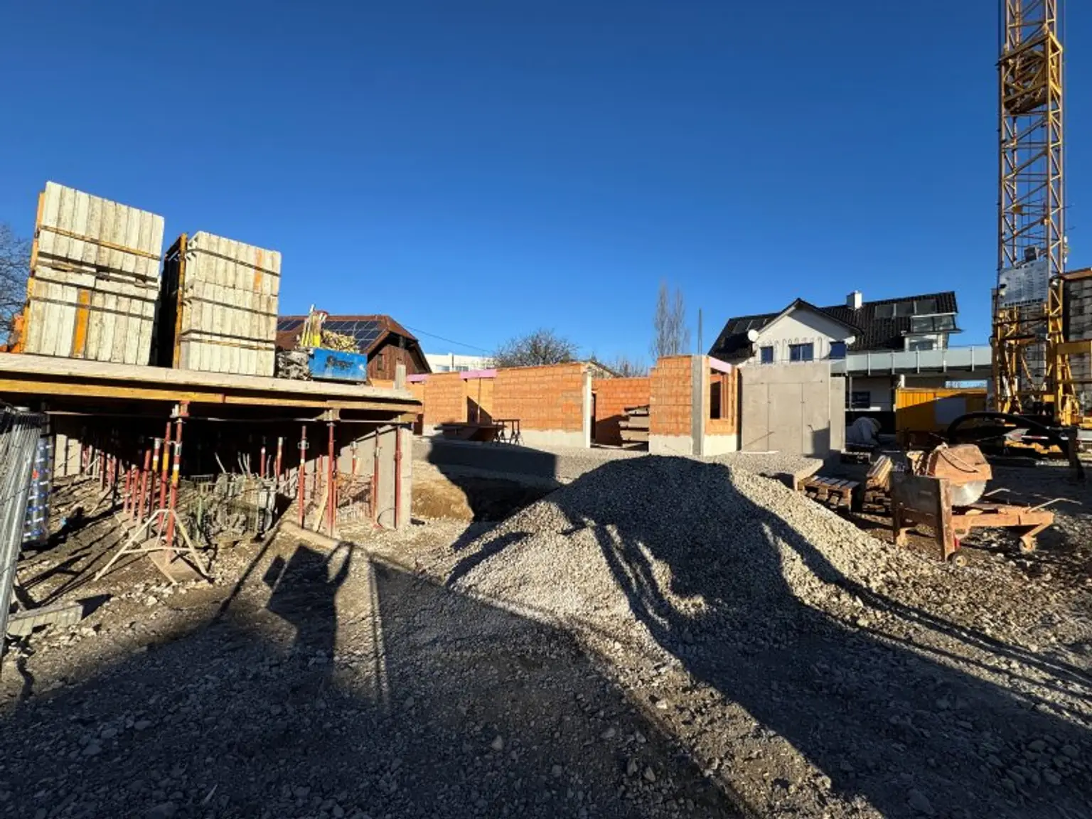 aktueller Baufortschritt