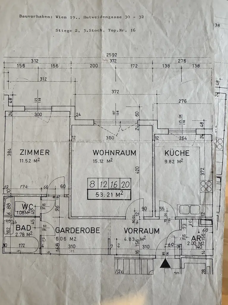 2 ZIMMER NEUBAUWOHNUNG IN RUHELAGE IN DÖBLING