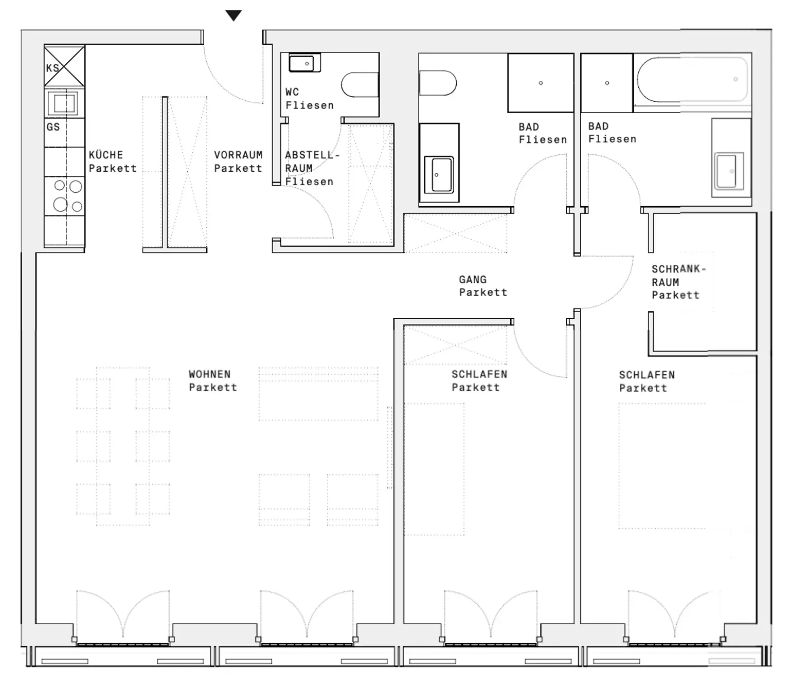 DC-FLATS: High-End-Apartment bei der UNO-City!! ERSTBEZUG!!