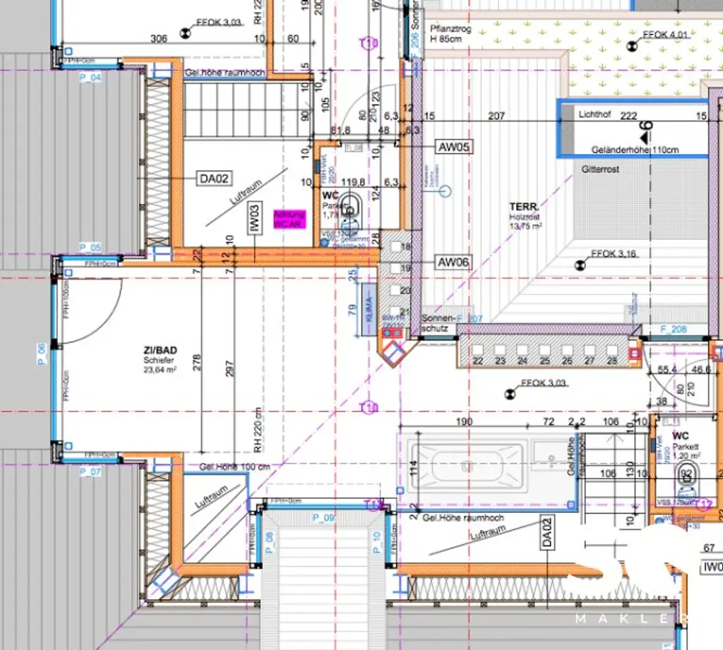 # SQ - MODERN LIVING - MODERNE DG WOHNUNG IN JOSEFSTADT --- LEDERERGASSE - 1080 WIEN
