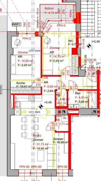 ++NEU++ Großartige 3-Zimmer Altbauwohnung mit Balkon