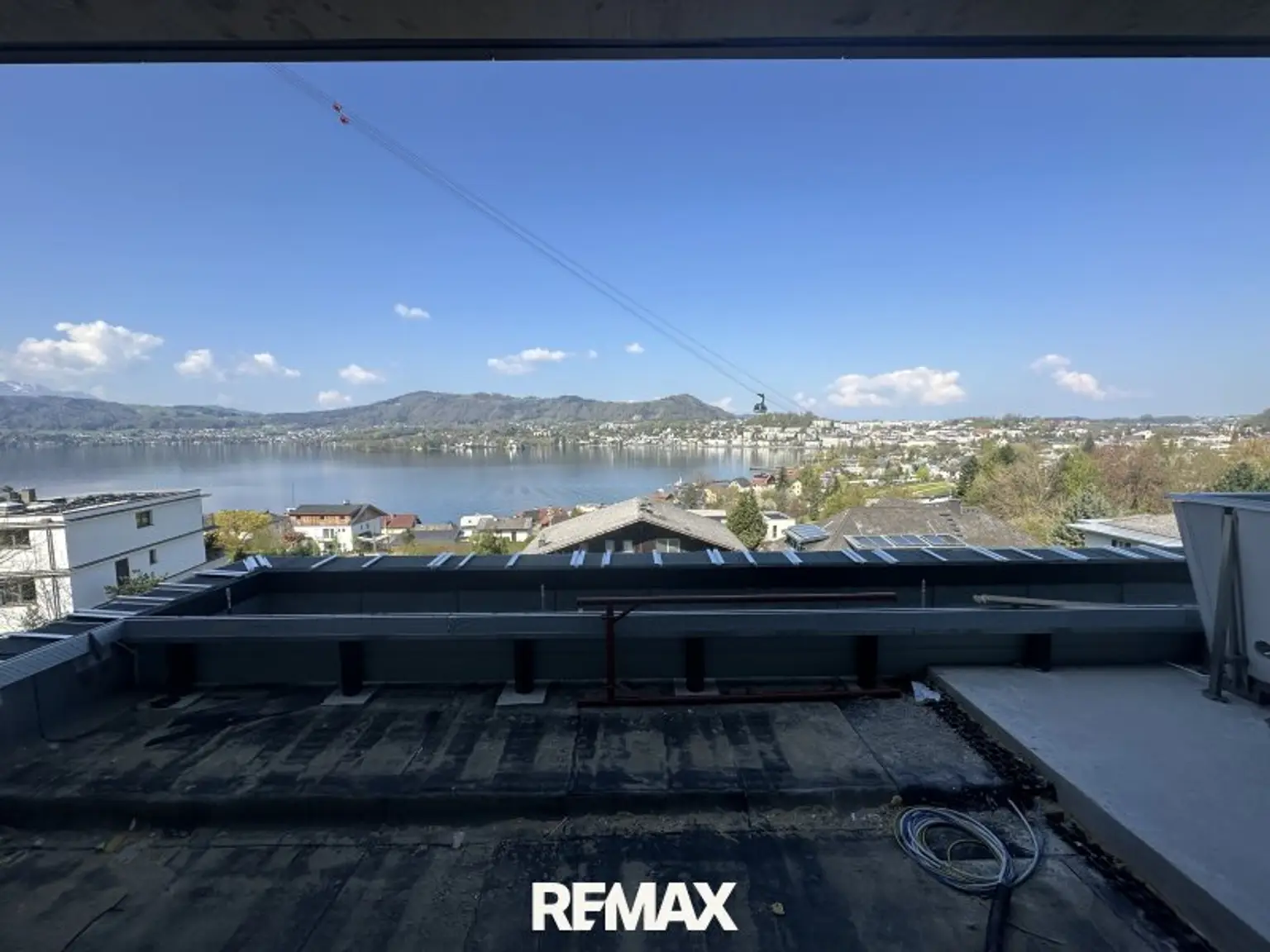 Ausblick von der Terrasse