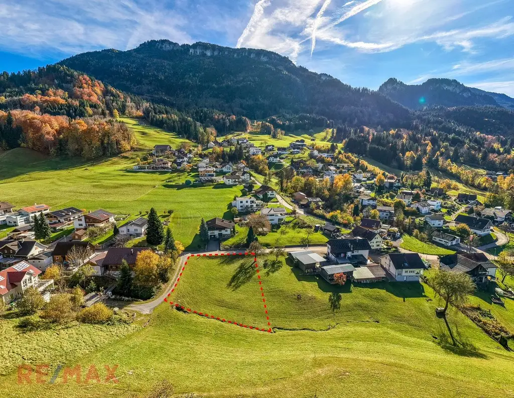 Ruhiges Paradies in Hohenems/Emsreute - Ihr Baugrundstück wartet