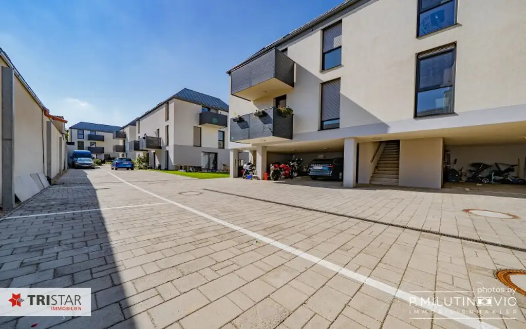 Neu in 2331 Vösendorf++ Erstbezug++Schlüsselfertig++Moderne Doppelhaushälfte für Jungfamilien mit großzügiger Außenfläche 2 Gärten + 2 Terrassen + 4 Balkone++ Gesamtnutzfläche: ca. 240 m²