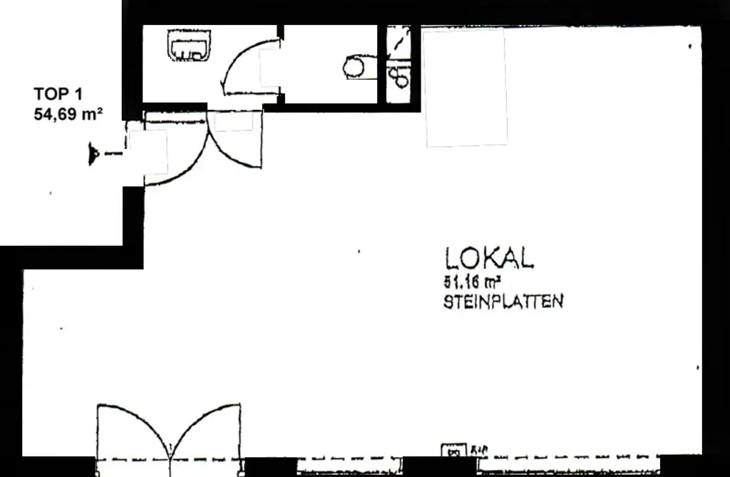 4% BAR-Rendite! Befristet vermietetes Geschäftslokal mit Fensterfläche bis 09/2029