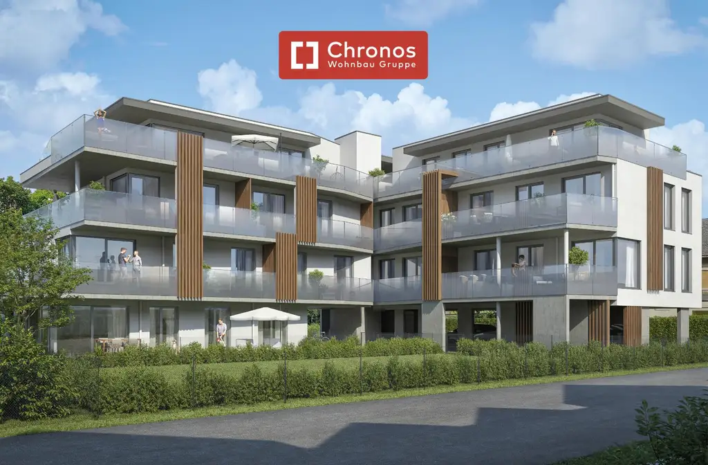 BAUBEGINN ERFOLGT! Neubauprojekt in Ruhelage in Gösting! 2-Zimmerwohnung mit SÜD-Balkon!