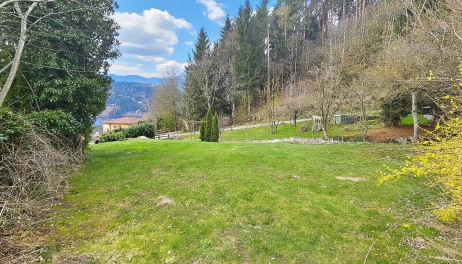 Außenansicht - Garten - Haus - Millstatt - kaufen - KI_generiert-Himmel