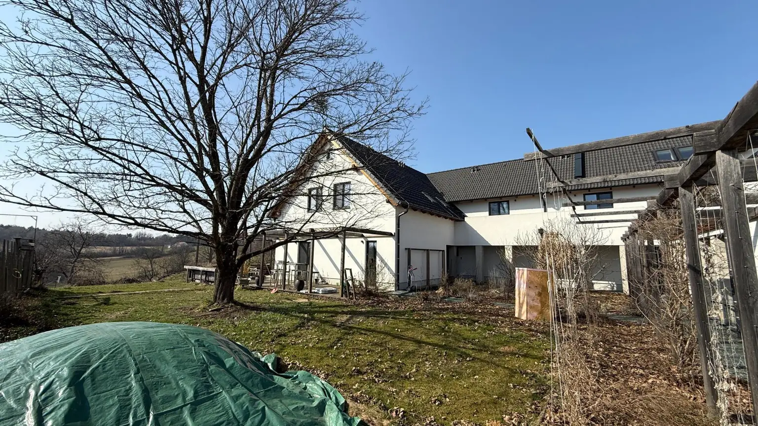 Innenhof Frühling