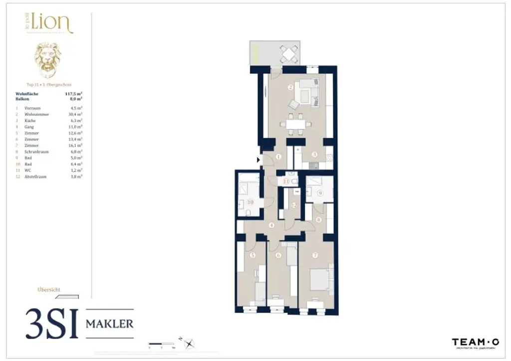 Altbau-Luxus: Hochwertig renoviert, zentral gelegen, stilvoll wohnen