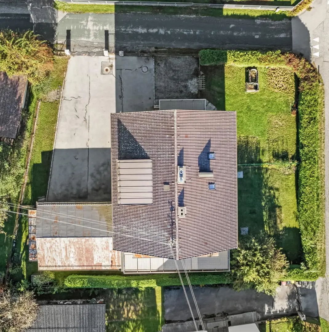 Vogelperspektive Wohnhaus