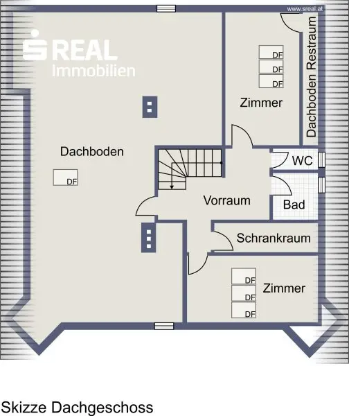 Plan Dachgeschoss