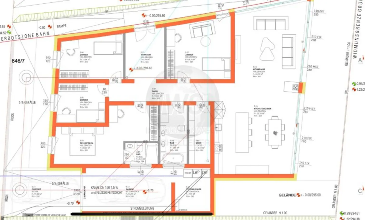 Traumhafter Erstbezug: Moderner Bungalow mit ca 200m² in Breitwiesen für 699.000 €!