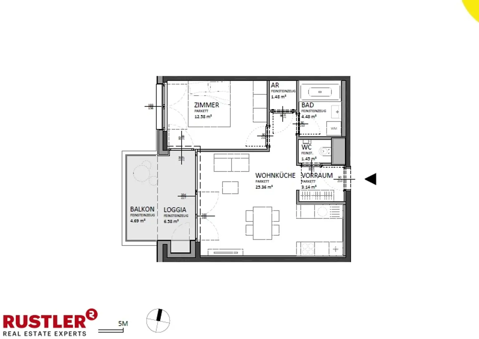 Grundriss Top 56