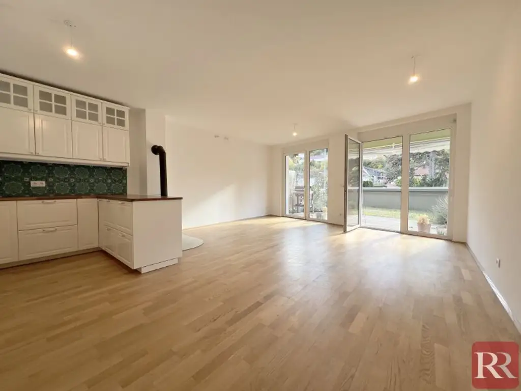 Gartenflair trifft Wohnkomfort - charmante 3-Zimmer-Wohnung