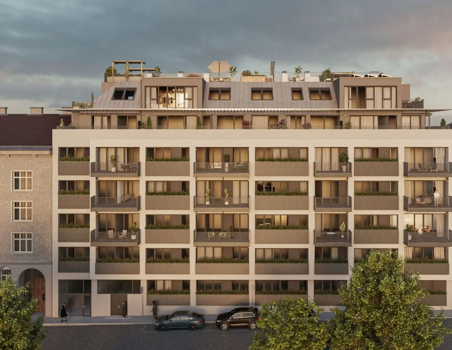 THE ARIK - Ruhige Innenhoflage - kompakte 3 Zimmer mit Garten
