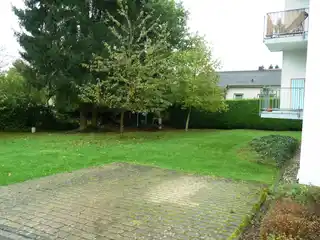 Blick aufs Grundstück