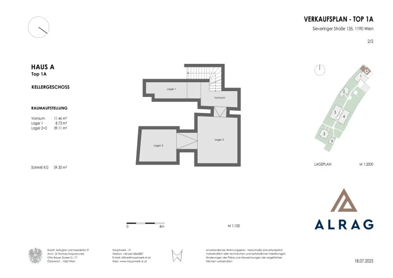 Wohnateliers Sievering - luxuriös Wohnen